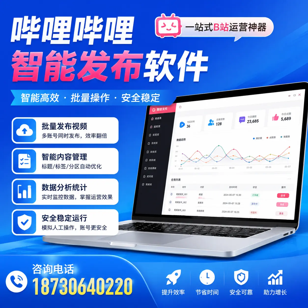 如何通过哔哩哔哩智能发布软件提升 黔南 企业曝光率