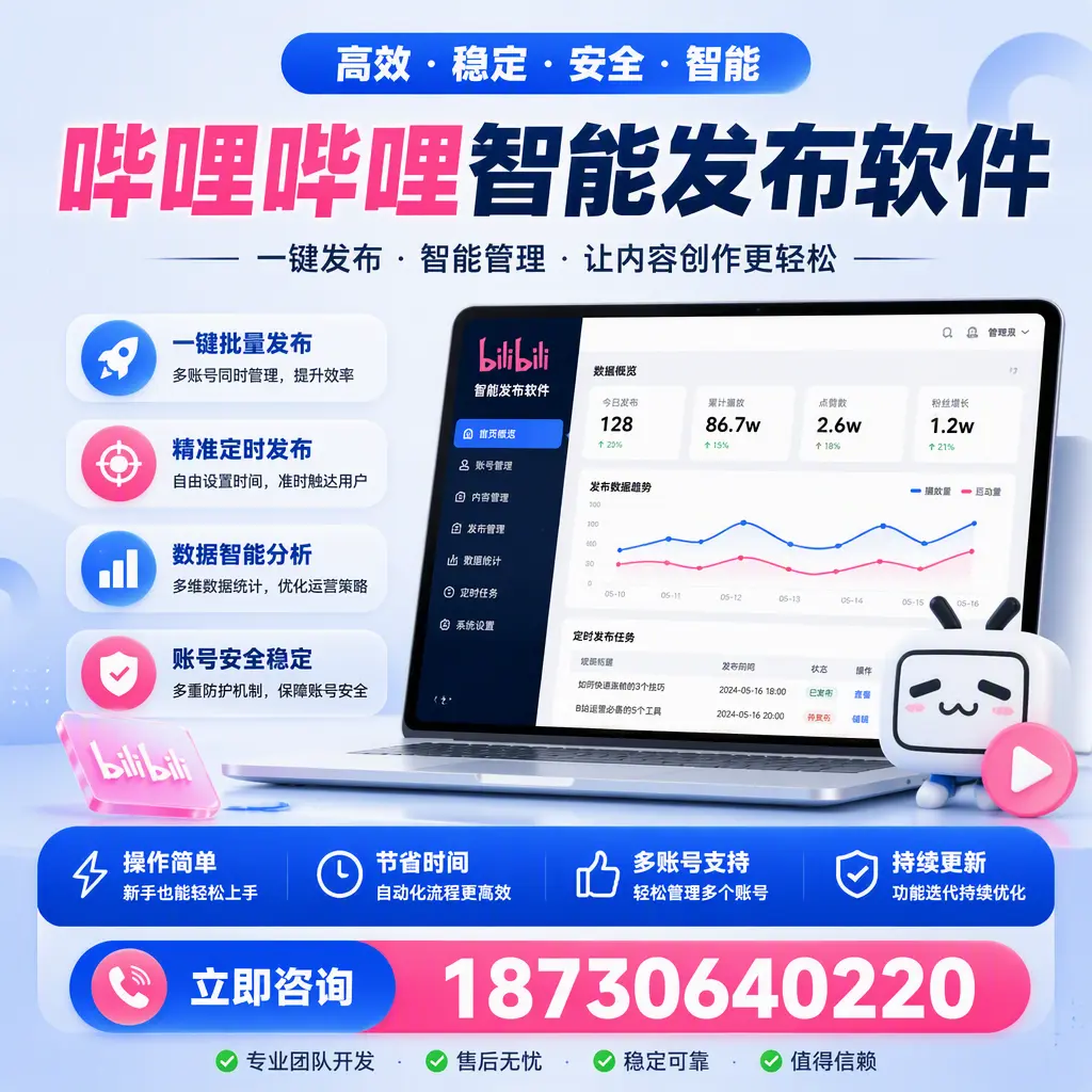 如何在 黔南 制定有效的哔哩哔哩智能发布策略